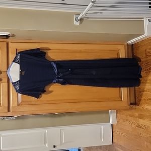 Asos Navy Maternity Formal Dress Size 10